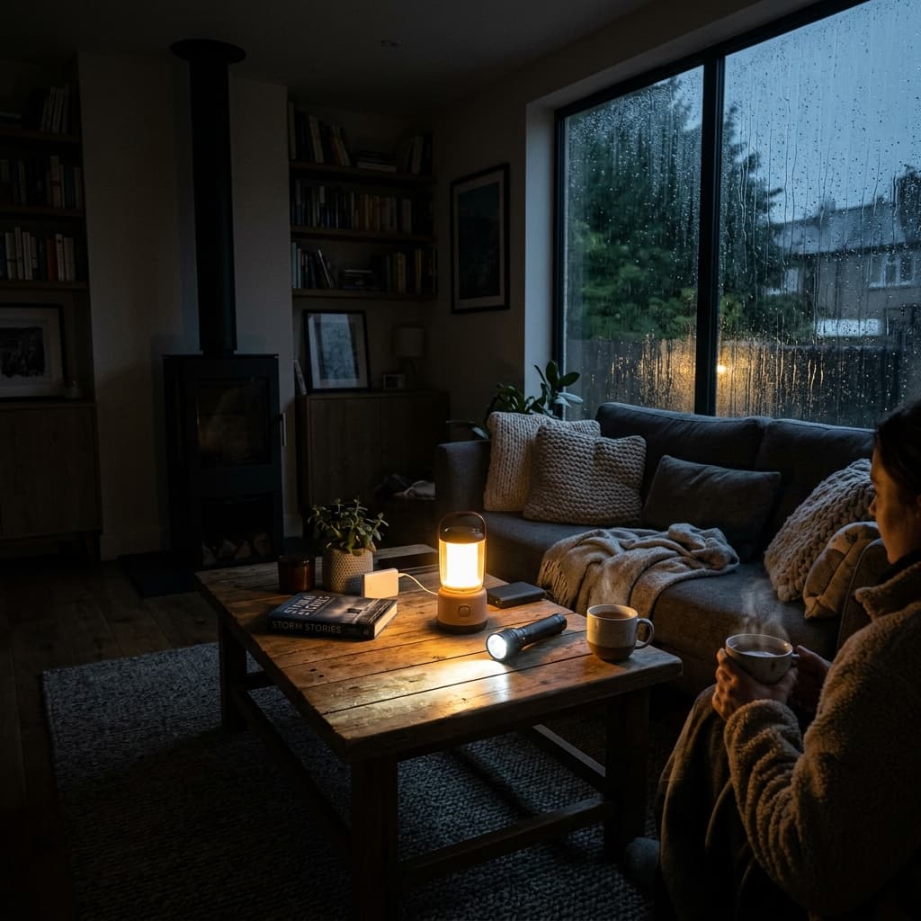 Storm Season Home Checklist: Power Outage Prep That Works — Home Organization. Blackout leaving you scrambling in the dark? Use this storm season home checklist
