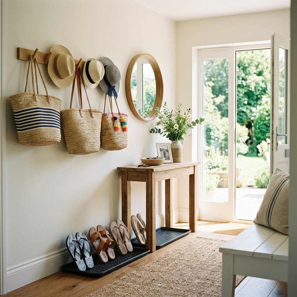 Summer Entryway Organization: $20 Command Center — Home Organization ideas and product guide