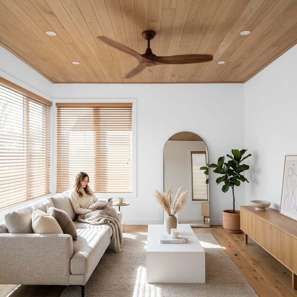Ceiling Fan Direction + AC Filter Hack for Cooler Home — Home Organization. Hot house, rising bills? Set ceiling fan direction for summer and clean your AC filt