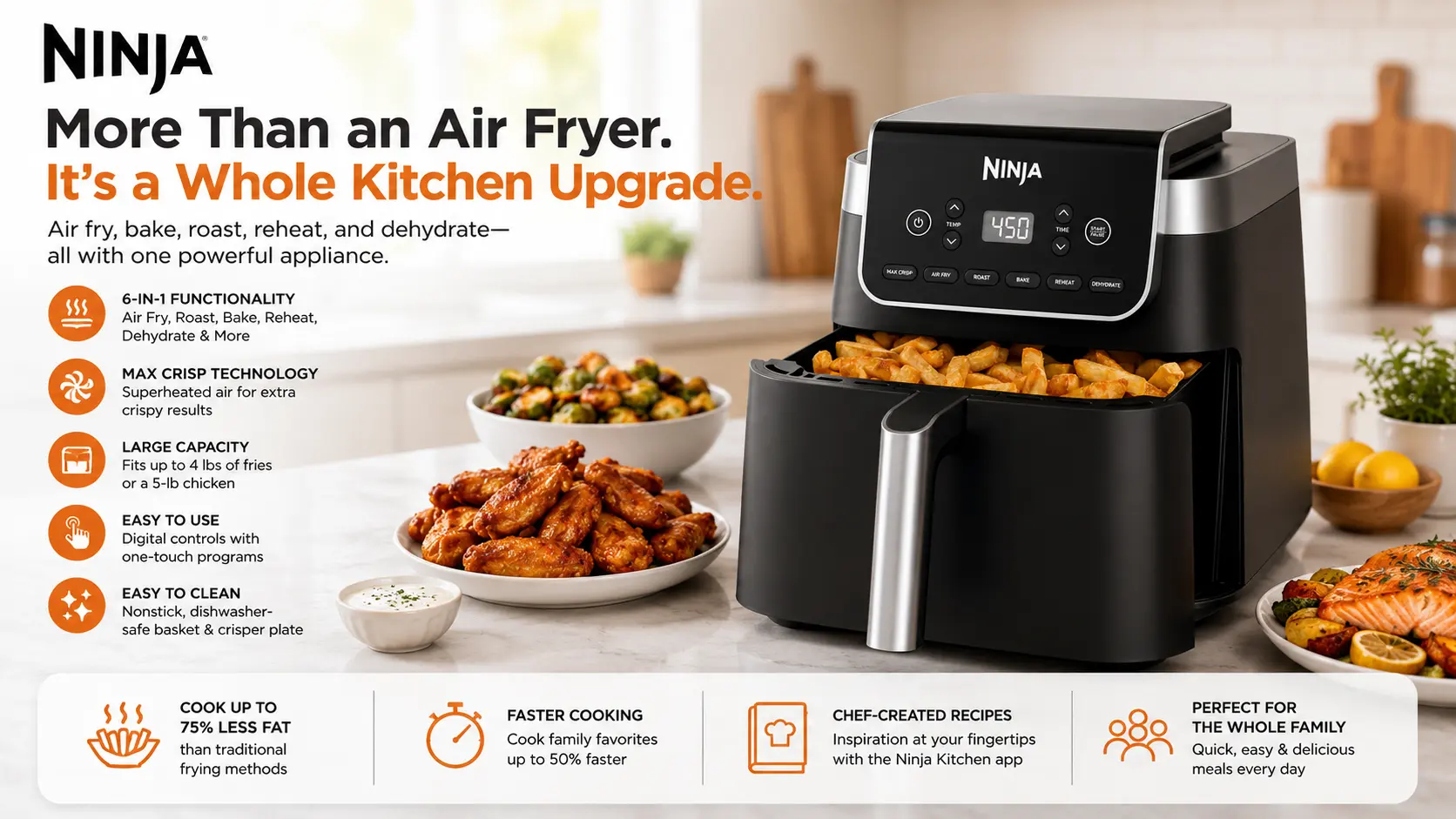 Ninja XL Air Fryer AF181